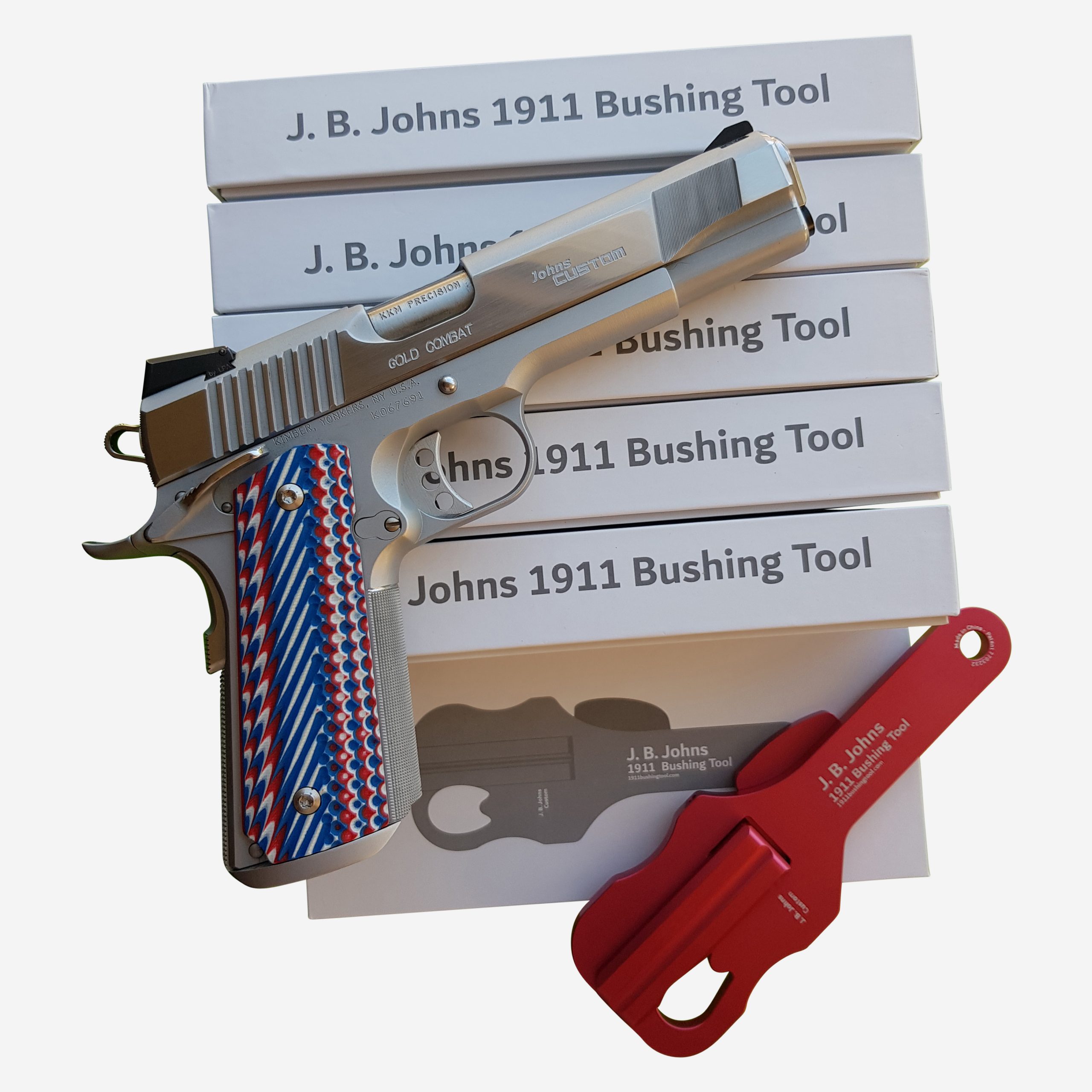 1911 Bushing Tool – Red – 1911 Bushing Tool